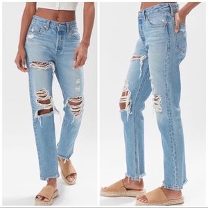 Levi’s NWOT 501 Luxor Street Straight Jeans, 25